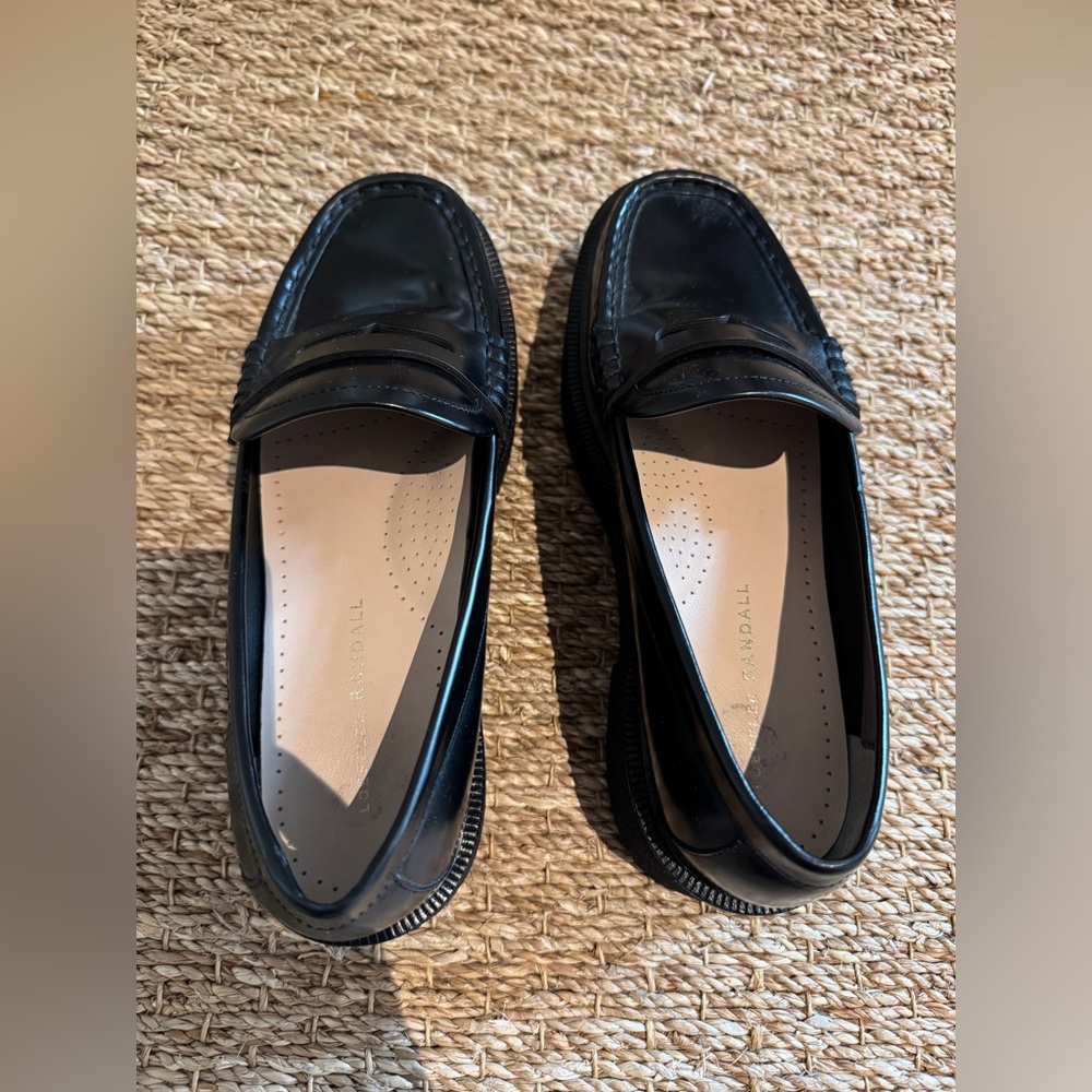 Loeffler Randall Black Platform Loafers - Picture 3 of 11